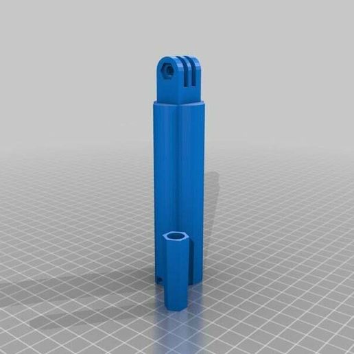 GoPro Handle V2 - 3D model önizlemesi