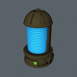 thermic_plasma_1.png Free STL file W40K - terrain - Plasma station・3D printable model to download