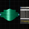 weights.png КОЛЬЦО HARLEY DAVIDSON 3D ПЕЧАТНАЯ МОДЕЛЬ