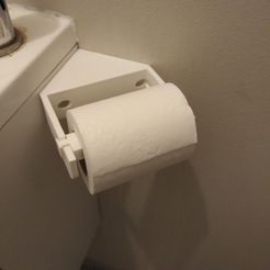 IMG_20180322_201535.jpg Free STL file Corner toilet paper holder・3D printing template to download