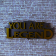 untitled.png You are a legend - League of Legends modified logo.