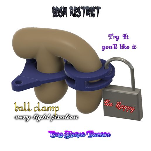 🗜️ Penis Hodenklemme Hodensack Fixierung Bondage Männlich Ring  Keuschheitsgerät cuckold Gürtel Schwanz Penis Ring Hoden Zurückhaltung  Schwanz Klammer Ring Bälle Halter cptc-73 3d print cnc・ STL Datei für ・Cults