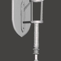 medival-torch-light-2.jpg Archivo STL linterna medival・Modelo de impresora 3D para descargar