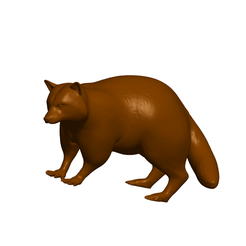Racoon.png Archivo 3D Racoon・Objeto imprimible en 3D para descargar