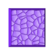 Abstract_008_40mm_square_base_hollow_PRINT.stl Bases carrées et rectangulaires - Texture abstraite 8 (20-150mm) | Parfait pour les jeux de table Wargames & RPG's
