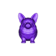Corgi_solid.stl Cute Corgi STL and VRML