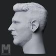 RENDER-MESSI.bip.5.jpg Lionel Messi World Champion Head 3D print model