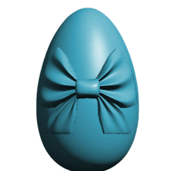 paaseistrik-removebg-preview.png Easter Egg with bow