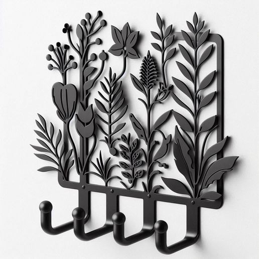 Wall-Mounted Flowers and Plants Hook for Home Decor