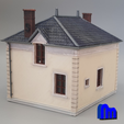 mairie-3.png 3D file Village Hall・3D printable model to download