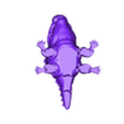Crocodile.stl Fichier STL CROCODILE FLEXIBLE・Plan pour impression 3D à télécharger