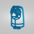 Cookie_Cutter_Bluey_Granny_Bluey.png Set of 8 Bluey Cookie Cutters
