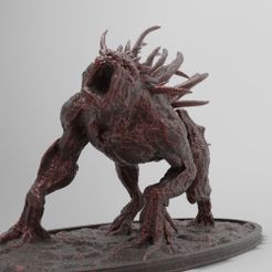 Alghoul-1-25x50-v1-3.jpg Free STL file Alghoul 1 | Witcher・3D printer model to download