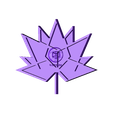 Canada_150_Logo_Frame_-_Blanc_Gris.stl Canada 150 Logo in 3D