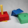 3D_Printed_2.jpg Stacking Toy House Toddler Shapes