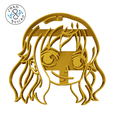 One-Piece-Nami-6cm.png Nami - One Piece - Cookie Cutter - Fondant - Polymer Clay