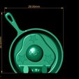 DIMENSION.jpg CuteBreakfastModel 3D-Druckbares Modell