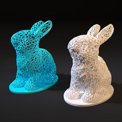 10000.jpg Download file Rabbit decor 2 • Model to 3D print, zalesov