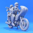 preview3.png Fichier 3D Bosozoku Rider・Modèle à télécharger et à imprimer en 3D