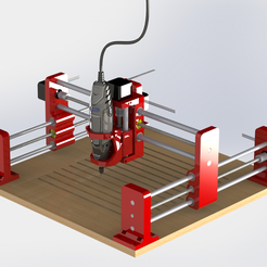 Ensamblaje_CNC.png Free STL file 3D Printed Dremel CNC // Máquina CNC Dremel impresa en 3D・3D printer model to download