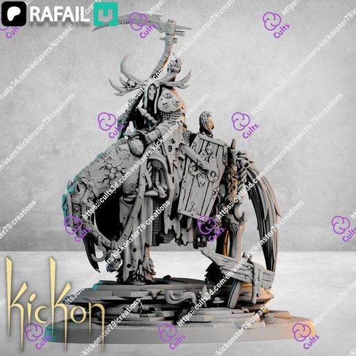 🔨 Harbinger of Decay・ 3D File for 3D printing・Cults