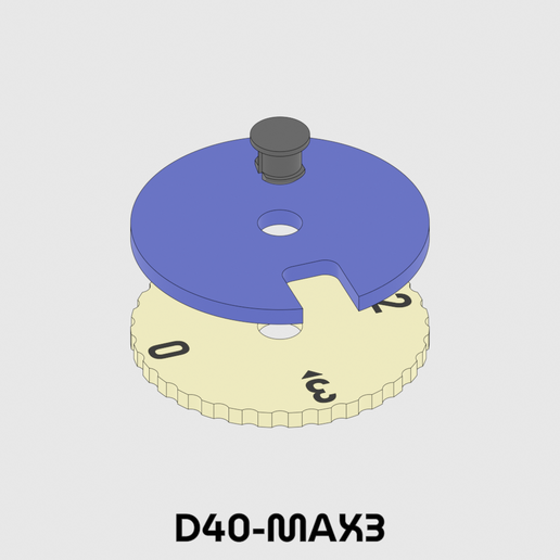 D40-MAX3_exploded.png 寿命/分数计数器 D40 ：最多 3