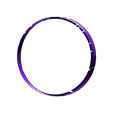Trim_ring_for_5x130mm_clock_mount.stl Free STL file Chainring clock for 5x130mm aero time trial chainring・3D printable object to download