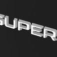 Untitled3.jpg SKODA SUPERB - SUPERB CAR REAR EMBLEM LETTERS