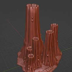 Space-Bug-Infested-vent-Chimneys-01.jpg Fichier 3D Cheminées de ventilation infestées d'insectes de l'espace wh40k terrain・Modèle pour impression 3D à télécharger