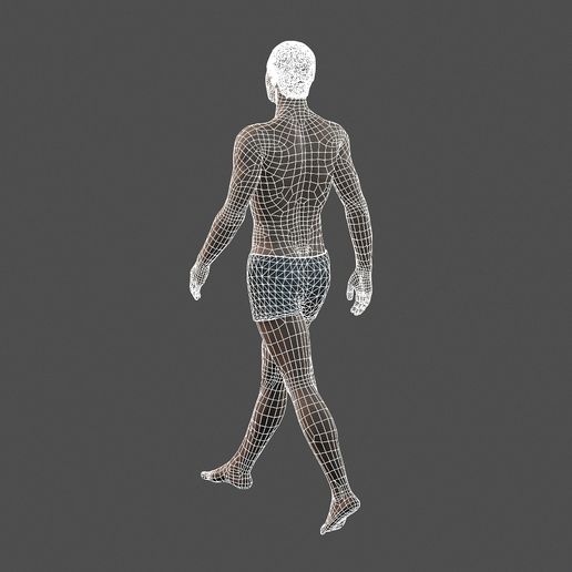 17.jpg Beautiful man -Rigged and animated for Unreal Engine