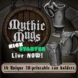 06.jpg Mythic Mugs - Lion's Brew - Porta-lattine / Contenitore di stoccaggio
