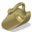 water_scoop_vx03 v3-000.png scoop for small boats yachts kitchen for 3d print and cnc