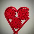 95f325e4-07be-47da-a341-f58b33417c63.jpg Print-in-place Valentine's Geared Heart Keychain