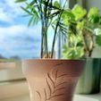 20240429_141457.jpg Planter Pot with Decorative Olive Branch
