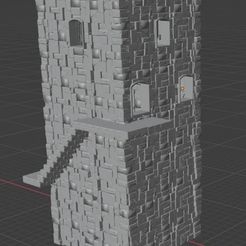 watchtower.jpg Fichier STL gratuit Tour de guet en pierre・Objet imprimable en 3D à télécharger