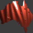 Australia-Wavy-Map2.jpg Australian Wavy Map - CNC Files For Wood, 3D STL Model