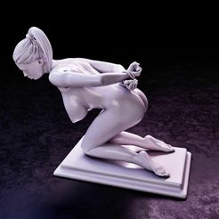 0001-ed-c.jpg STL file Sexy girl C115 3D Print・3D printable model to download