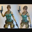 CloseUp.jpg Classic Lara Croft (Tomb Raider) 3D print Figure/Figurine