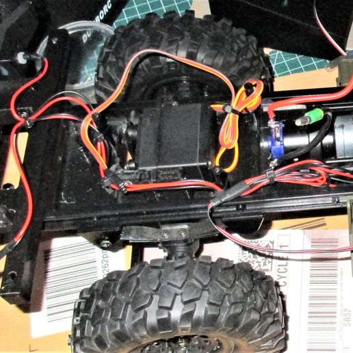 WLTOYS 124301 Servo mount 3D model