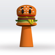 1Sprunki-Mr-Burger.png Sprunki Mercuy, Nom,Gekie,Mr Burger STL 3D Multicolore 3mf 3D Model Character Fanart