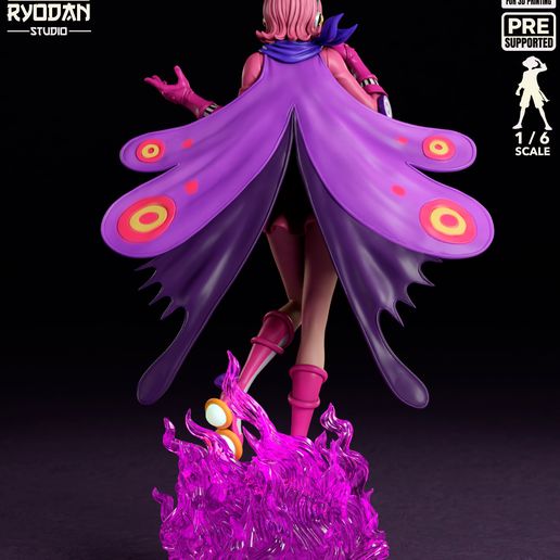 🗿 VINSMOKE REIJU ONE PIECE・ 3D File for 3D printing・Cults