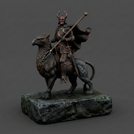 Murmur Goetia Demon STL Statue