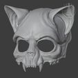 p1.jpg Mask "Cat Skull"