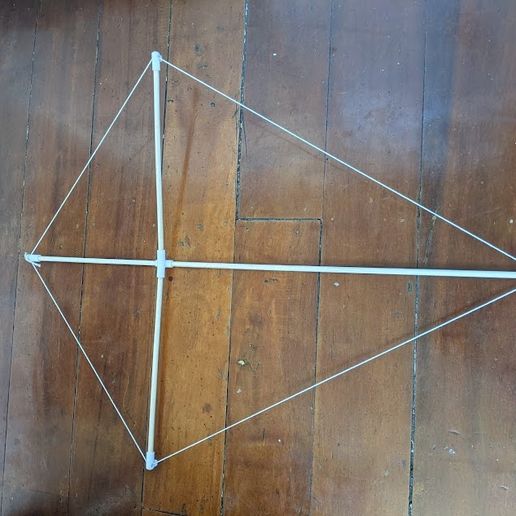 LALADEFIEE 1 Set Plastic Kite Frame Connectors Tee Rods