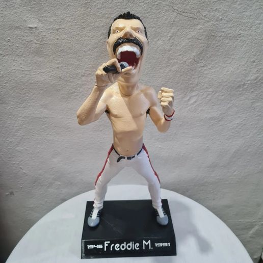 Freddie Mercury 3D model