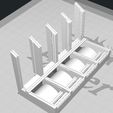Wall frame.jpg MF HALL MOLDURA DE PAREDE E TUBO ESCALA 1/43