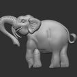 02.jpg Elephant Pendant V3  Printable Animal
