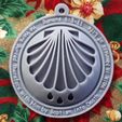 Baptism-Unpainted.jpg Christ Medallion - Baptism