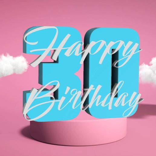 Happy Birthday 30