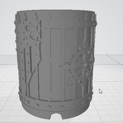 Preview_01.jpg STL file Chaos Dice Cup・3D print object to download, kazjatar